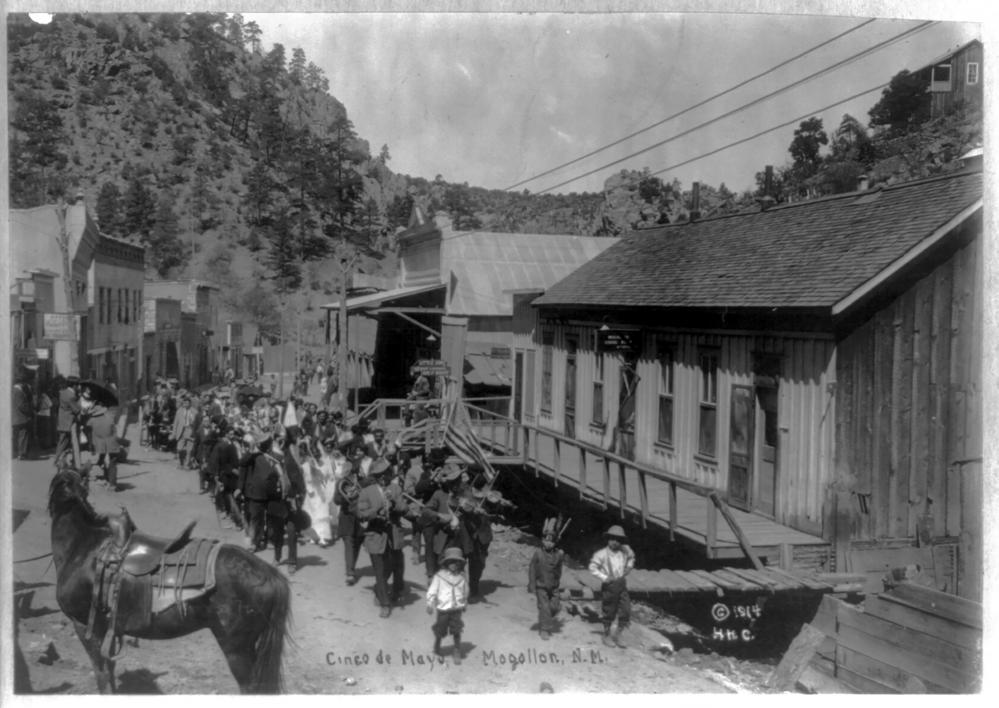 Cinco de Mayo in Mogollon, NM