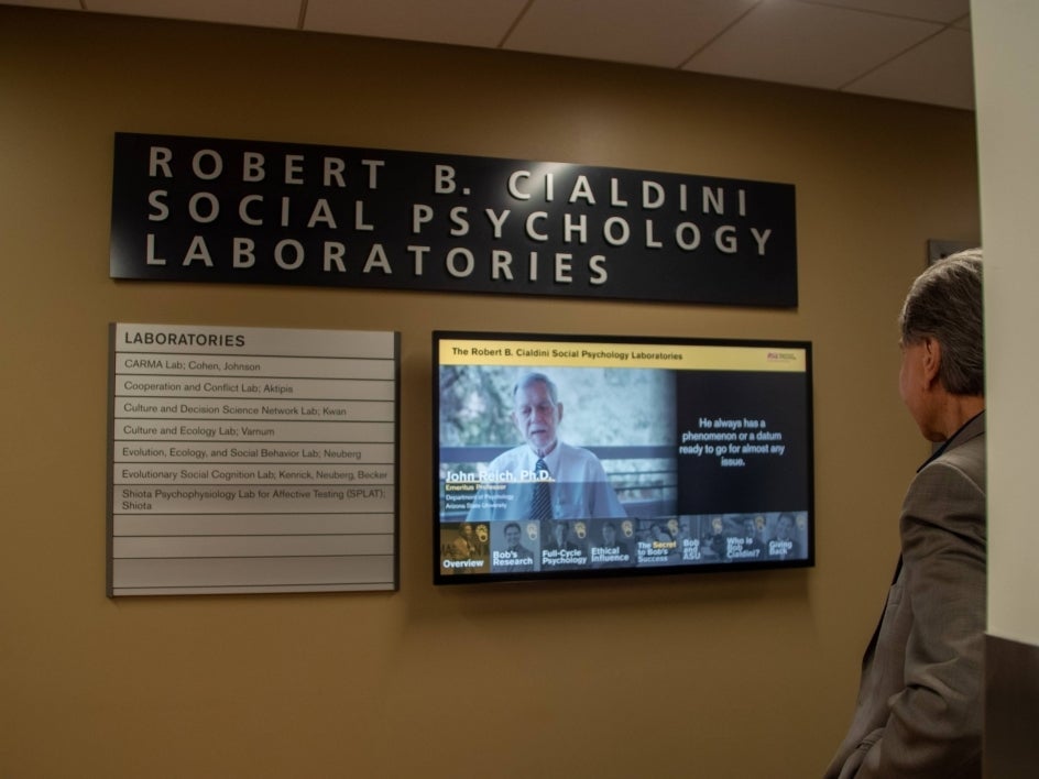 The Robert B. Cialdini Social Psychology Laboratories