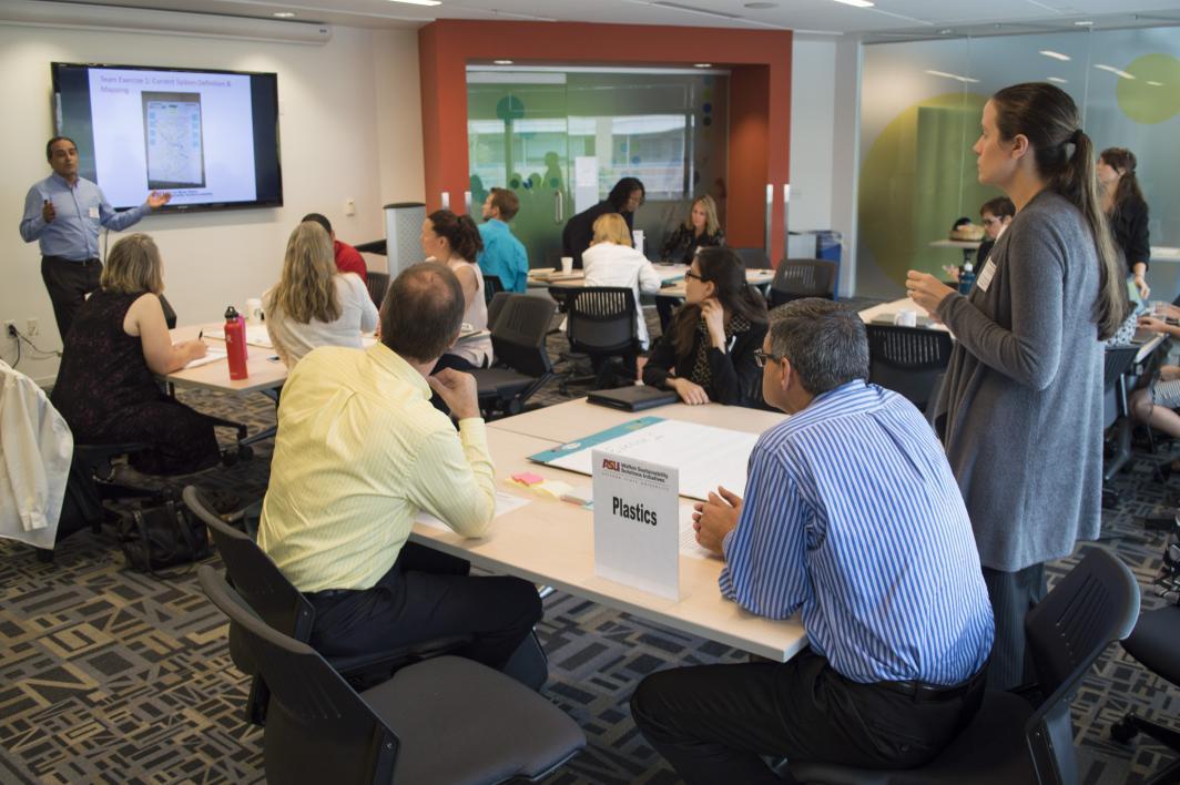 ASU Rob and Melani Walton Sustainability Solutions Service conducts their Ethical Circular Economy workshop for sustainability professionals around the world.