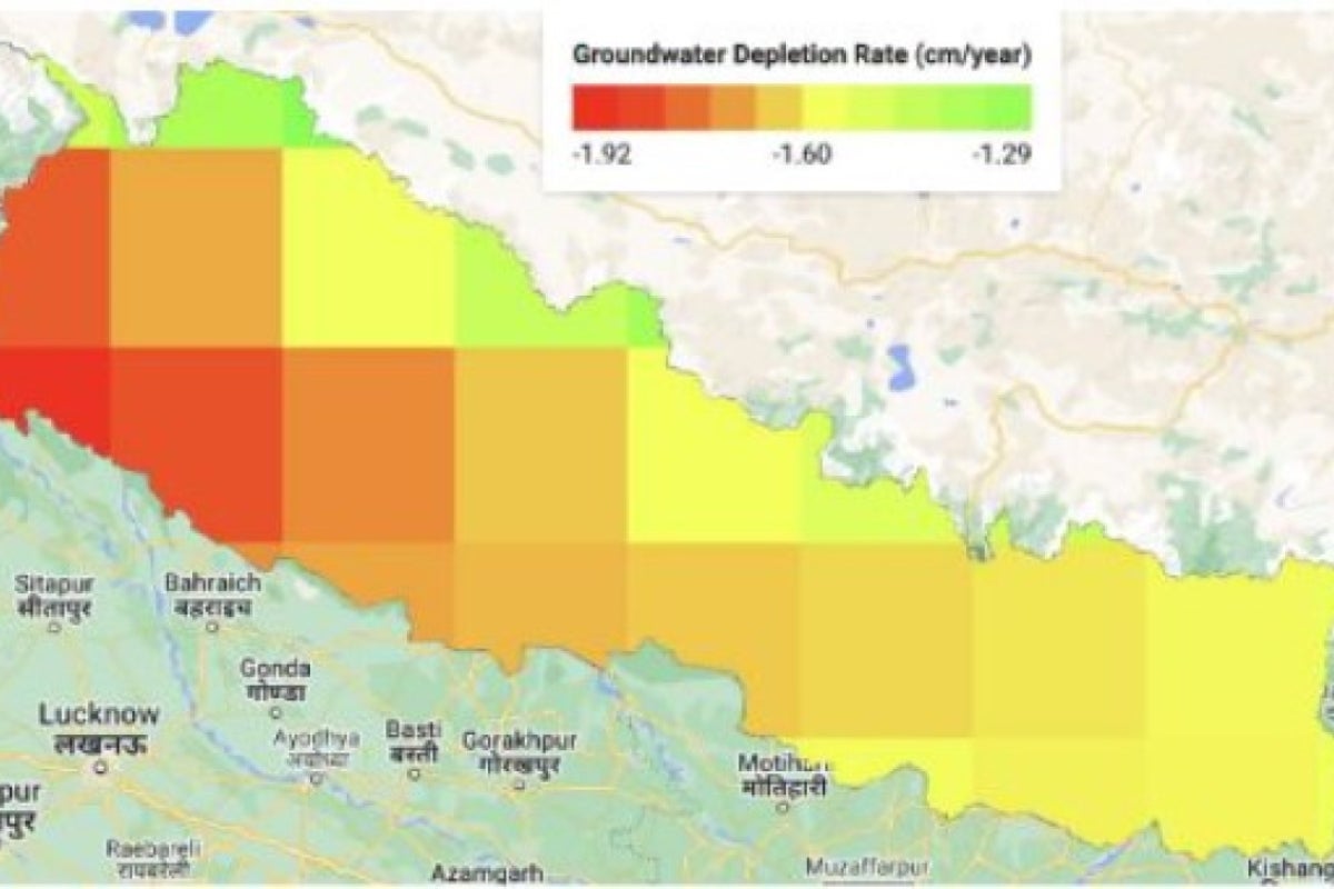 Map of Nepal