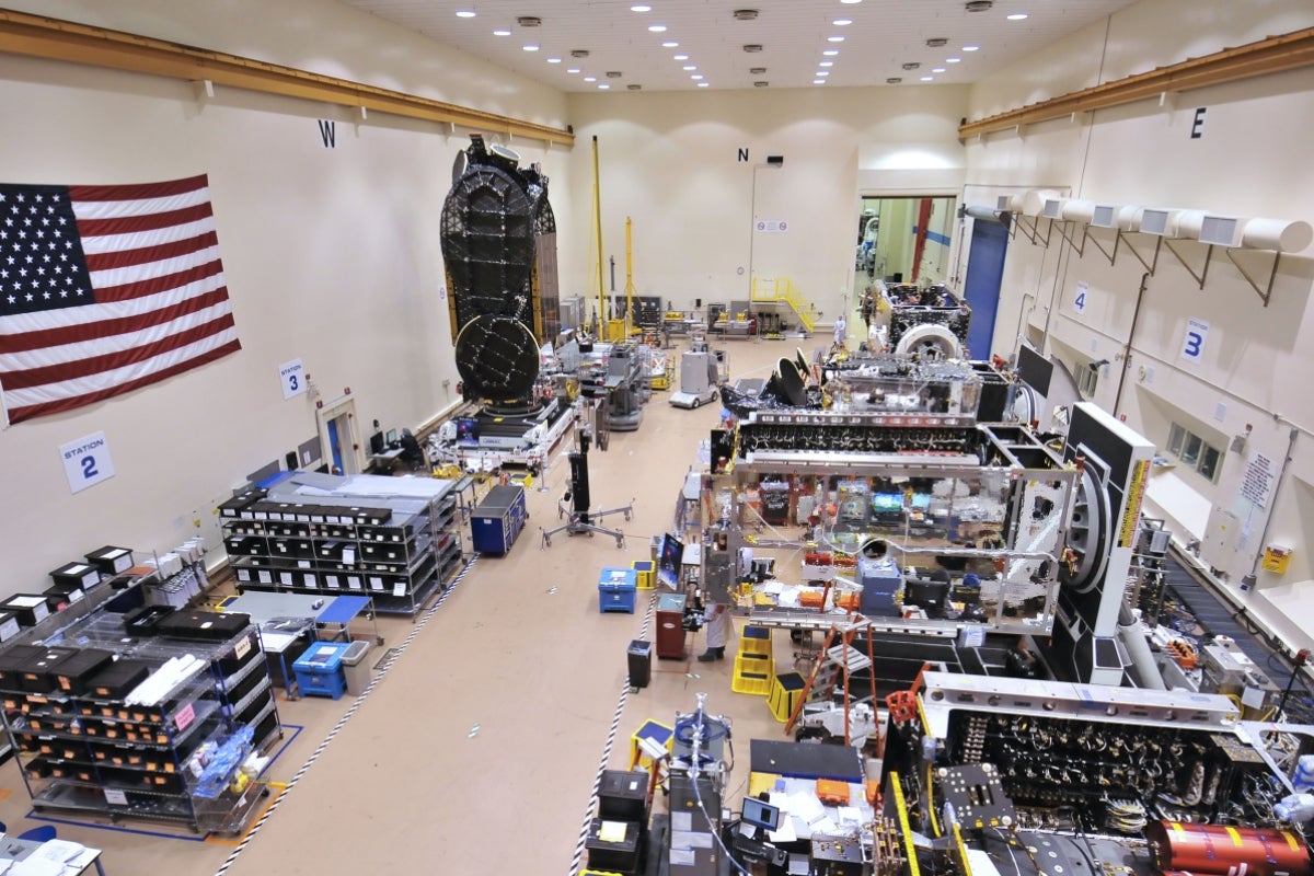 satellite manufacturing facility