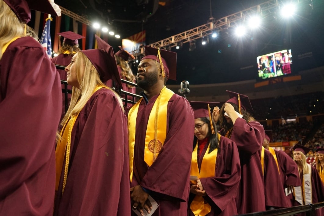 Watts College, convocation, spring 2022, graduation, ASU