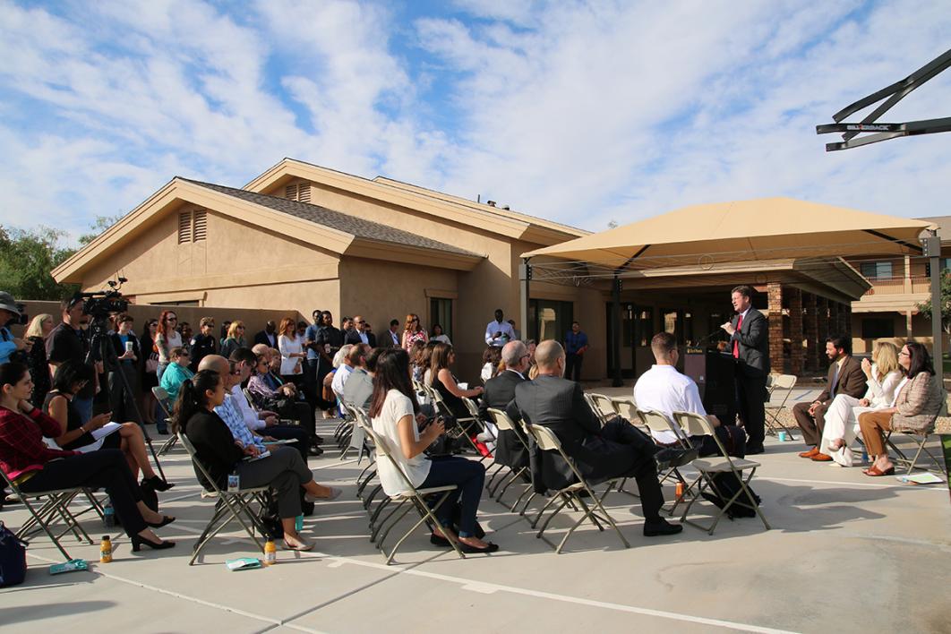 Starfish Place grand opening ceremony