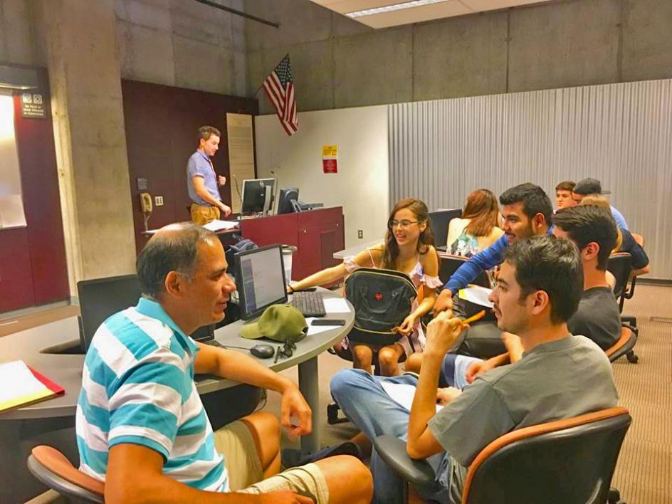 University of Guadalajara students in class