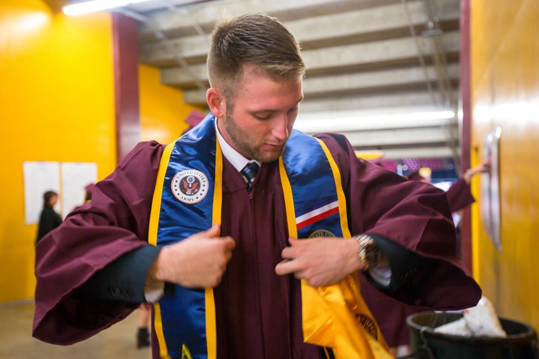 ASU fall 2015 undergraduate commencement