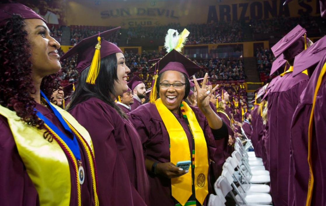 ASU fall 2015 undergraduate commencement