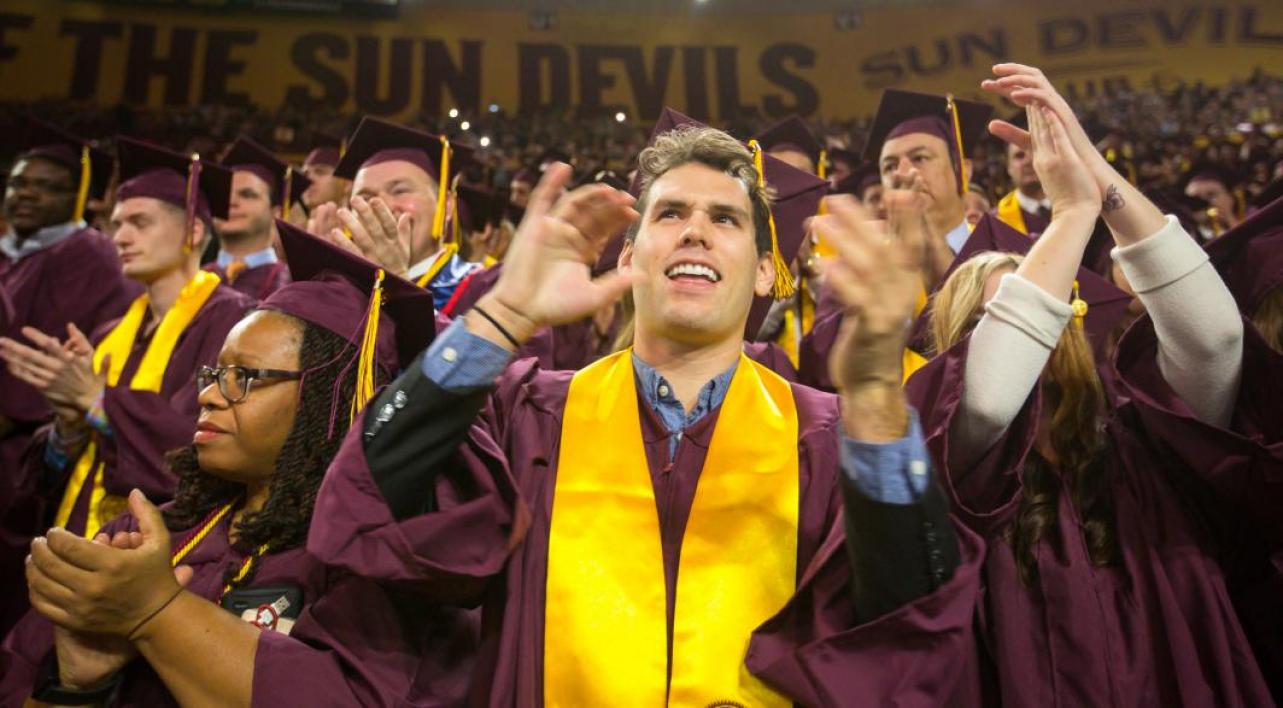 ASU fall 2015 undergraduate commencement