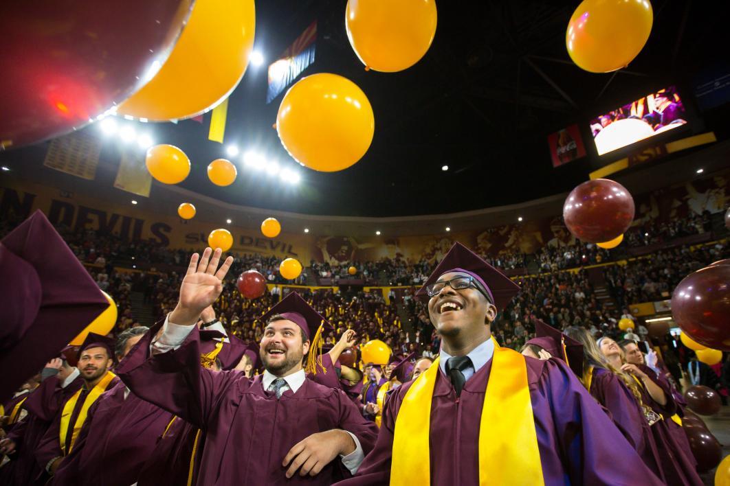 ASU fall 2015 undergraduate commencement