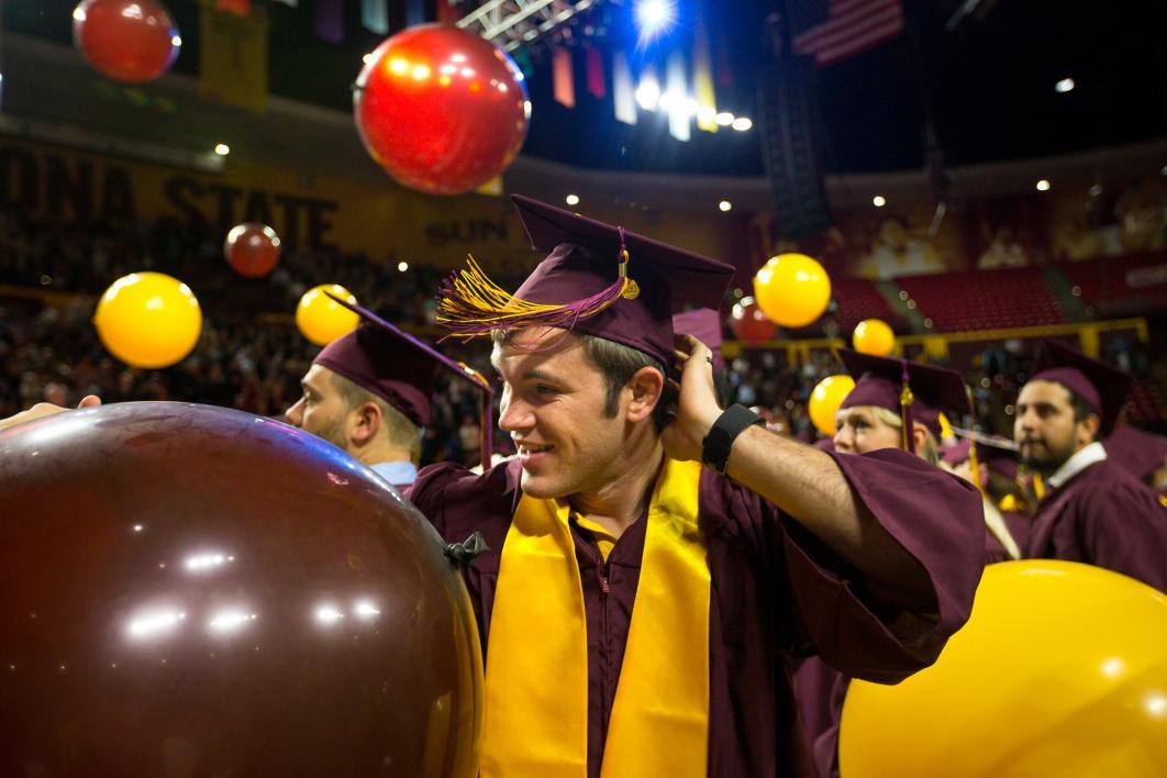 ASU fall 2015 undergraduate commencement