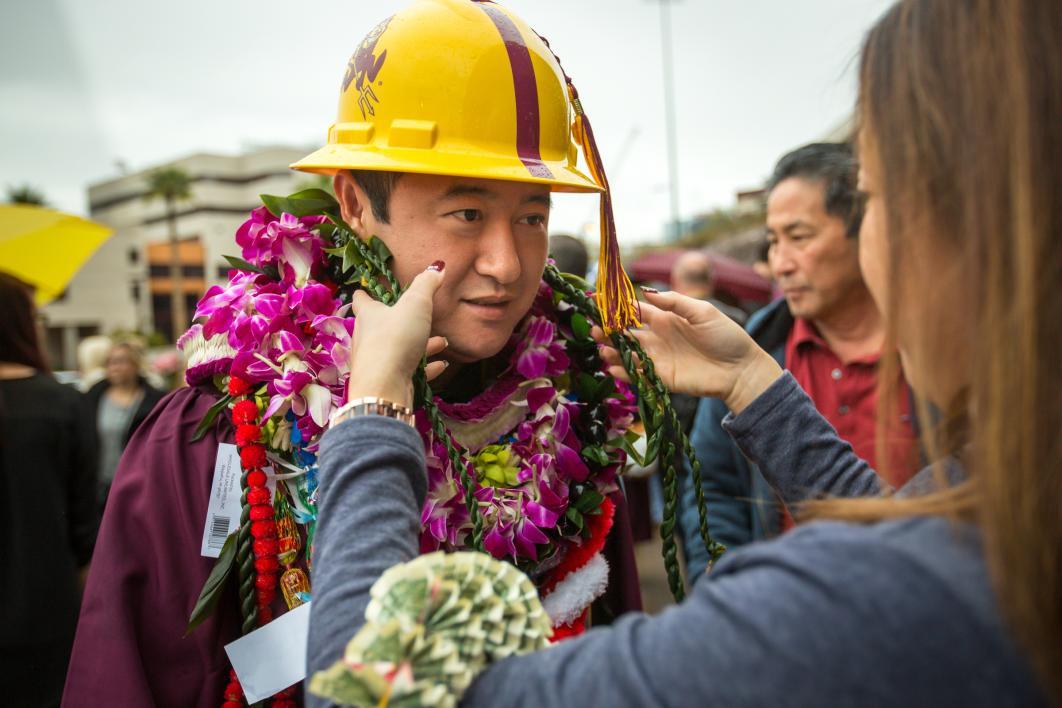 ASU fall 2015 undergraduate commencement