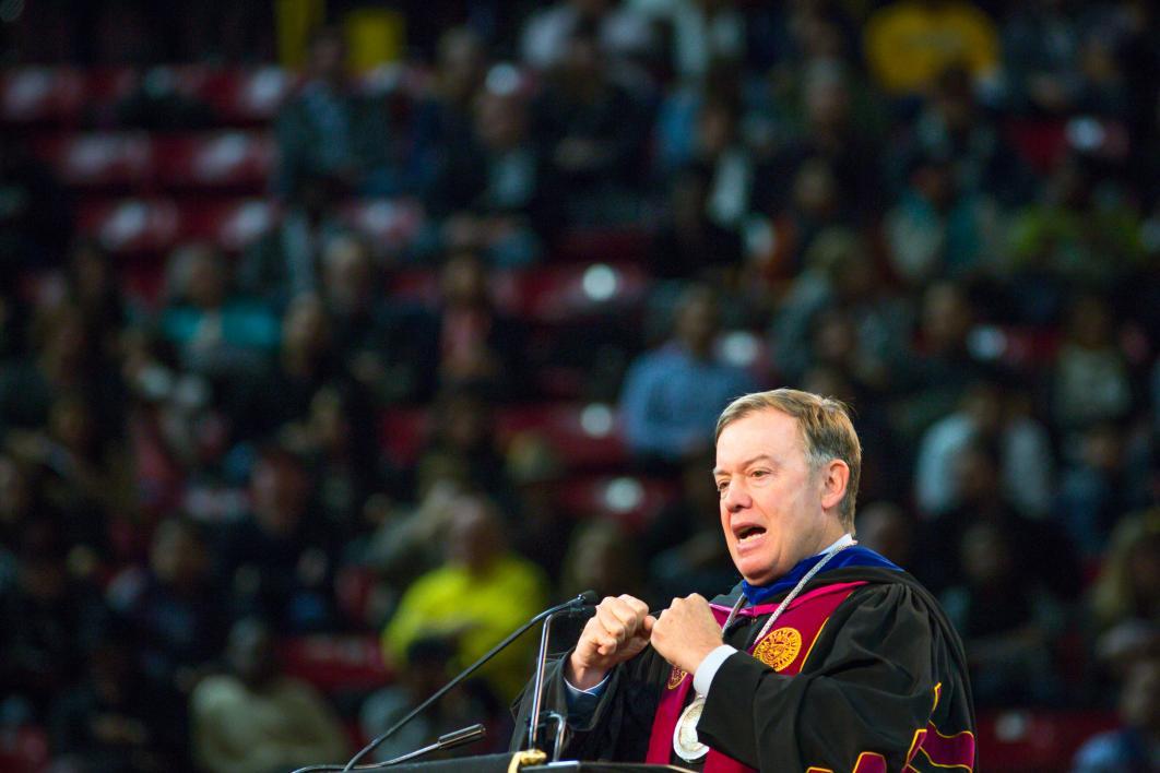 ASU fall 2015 undergraduate commencement