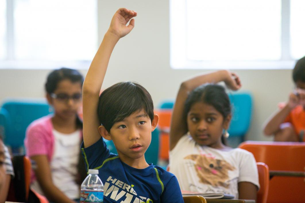 Young Adult Writing Program campers practice creative writing.