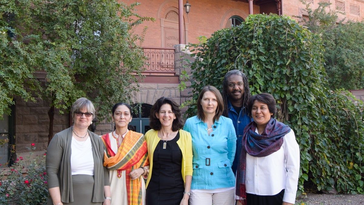 group photo on ASU campus