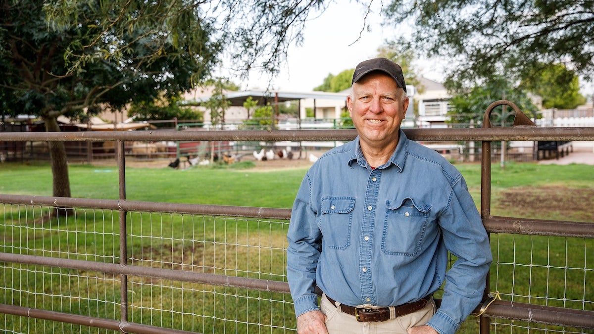 Photograph of Stephen Pyne, ASU professor emeritus and one of the nation's leading experts on wildfires