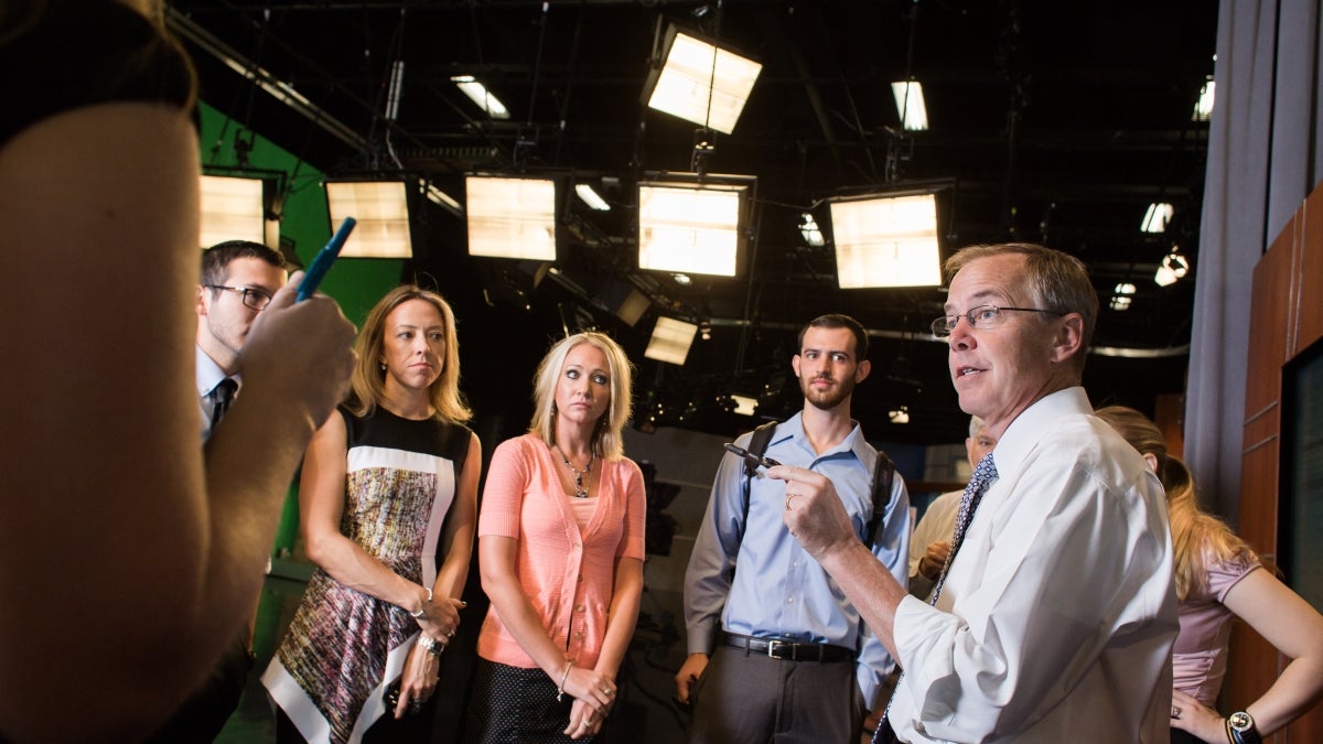 Cronkite News team meeting