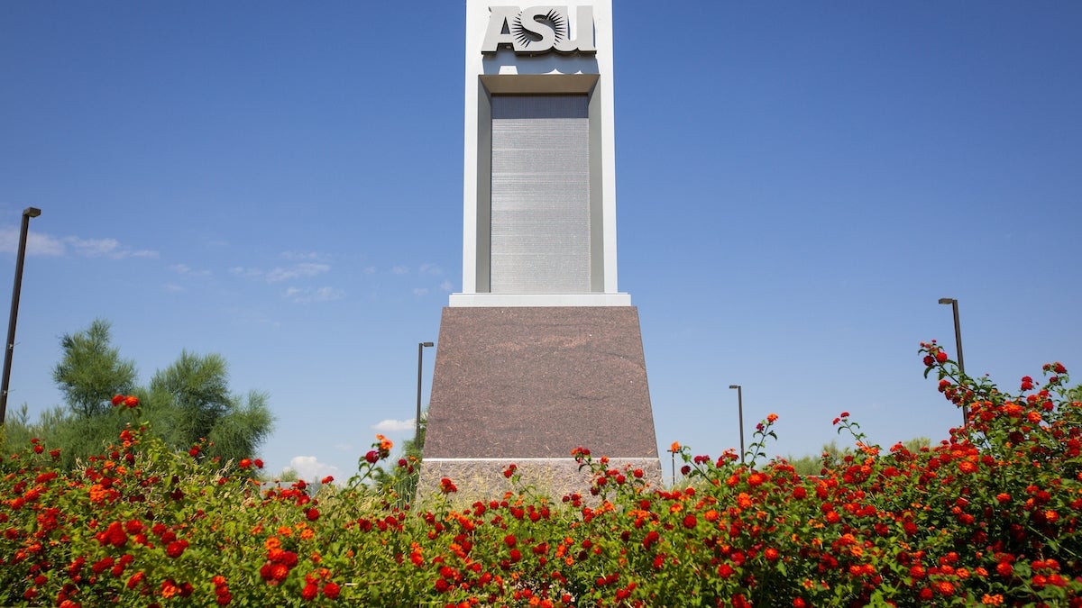 Polytechnic campus sign 