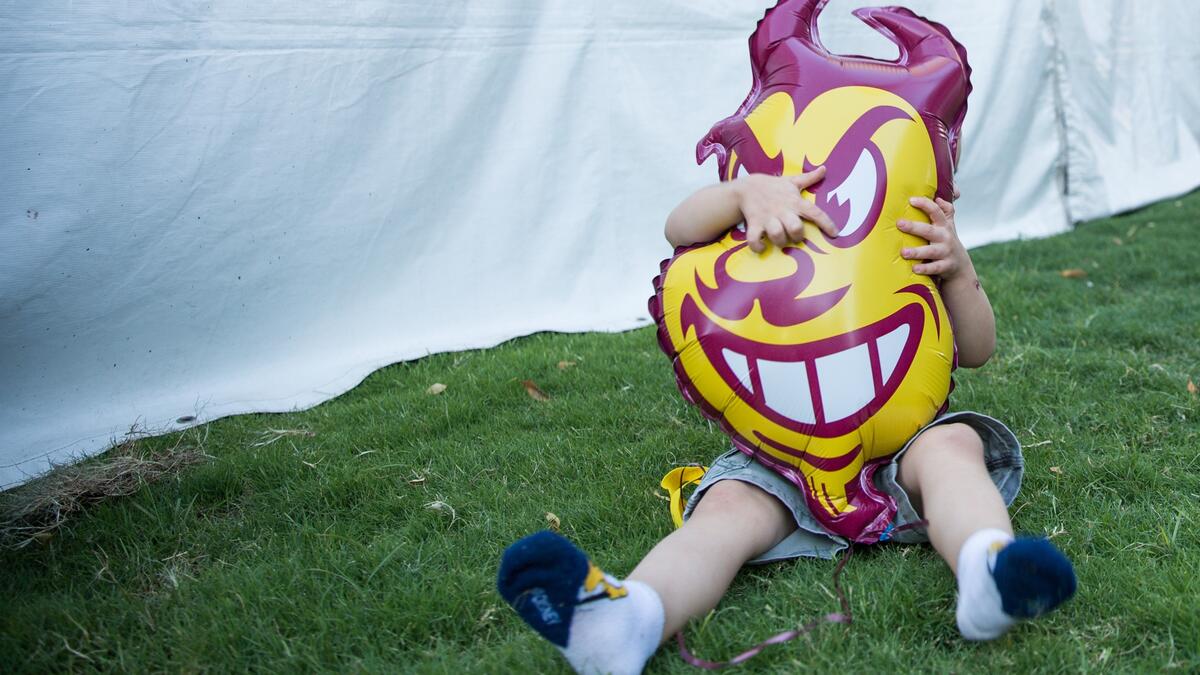 ASU Sparky homecoming 2017