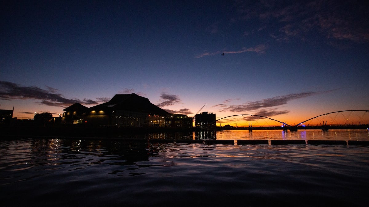 Tempe Town Lake at sunset