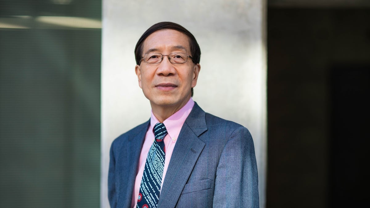 Portrait of ASU chaos theorist Ying-Cheng Lai.