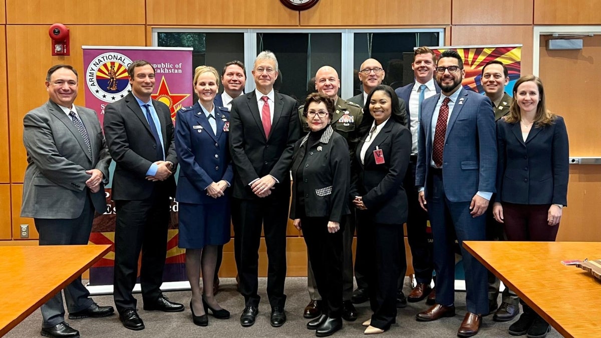 Group photo of Arizona delegation and U.S. Ambassador to Kazakhstan