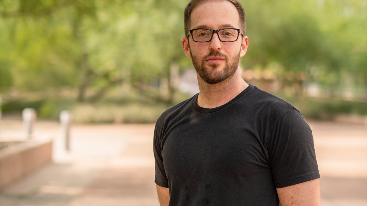 Portrait of Michael Barlev, assistant research professor of psychology at ASU.