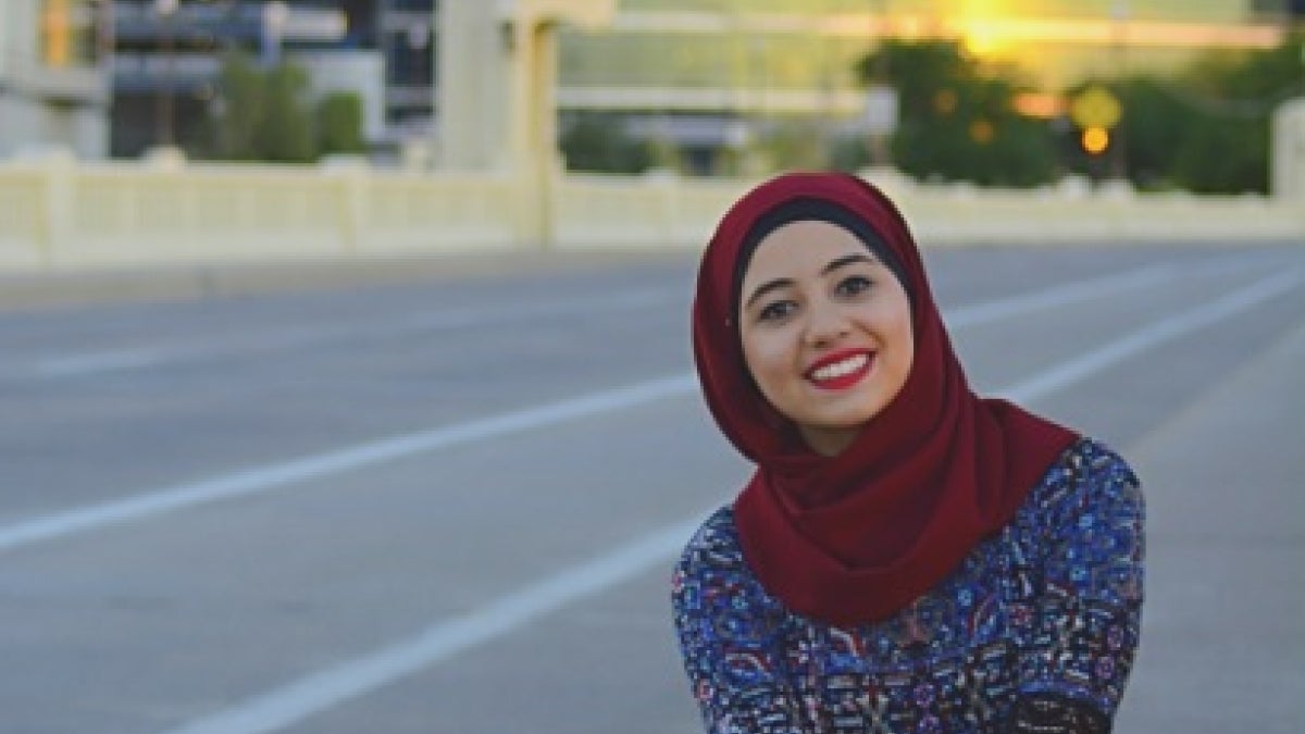 portrait of ASU student Iman Bouanani