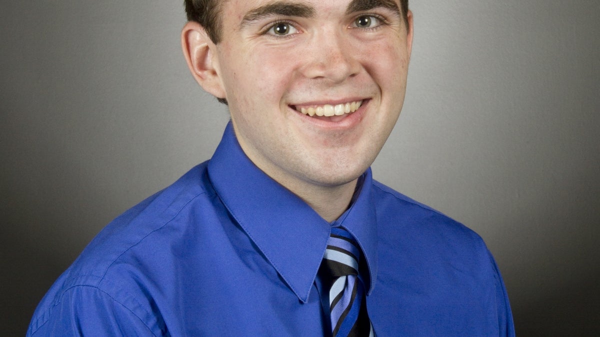 portrait of ASU student Jakob Hansen