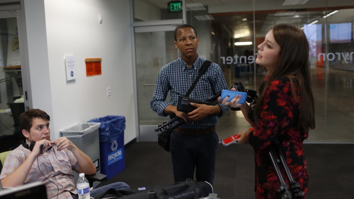 Cronkite students