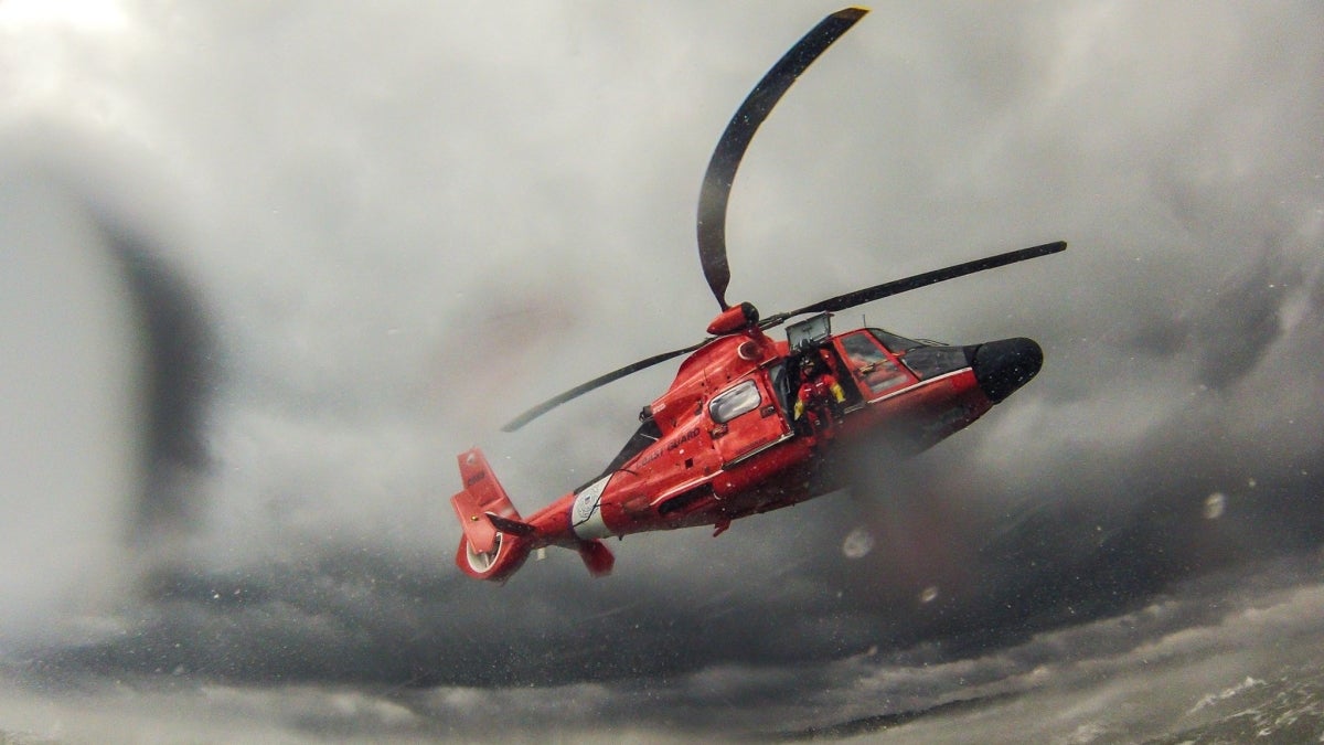 ASU graduate flies Coast Guard MH-65 Dolphin