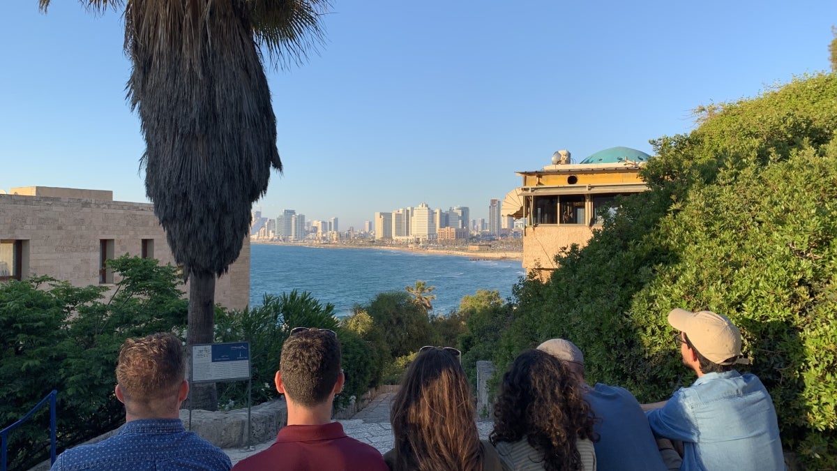 School of Civic and Economic Thought Students visited Israel and the West Bank this summer