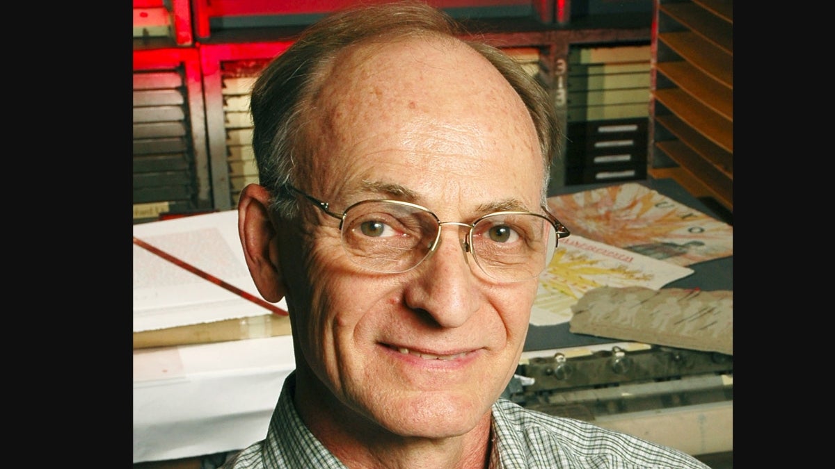 ASU School of Art Professor Emeritus John Risseeuw