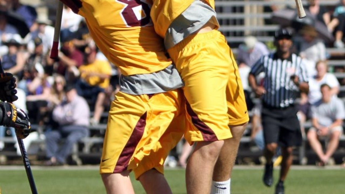 ASU lacrosse players