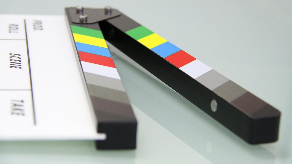 movie clapboard