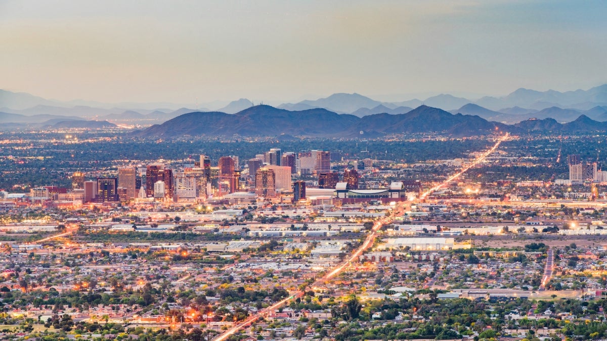 Phoenix skyline