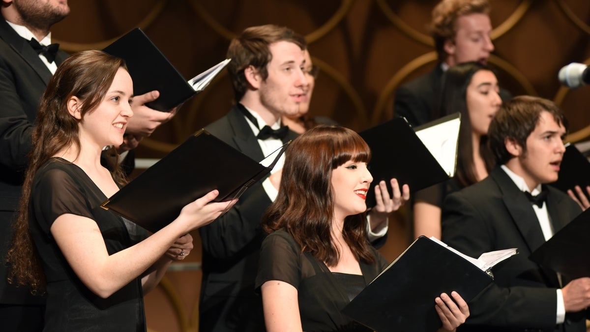 ASU choir singing