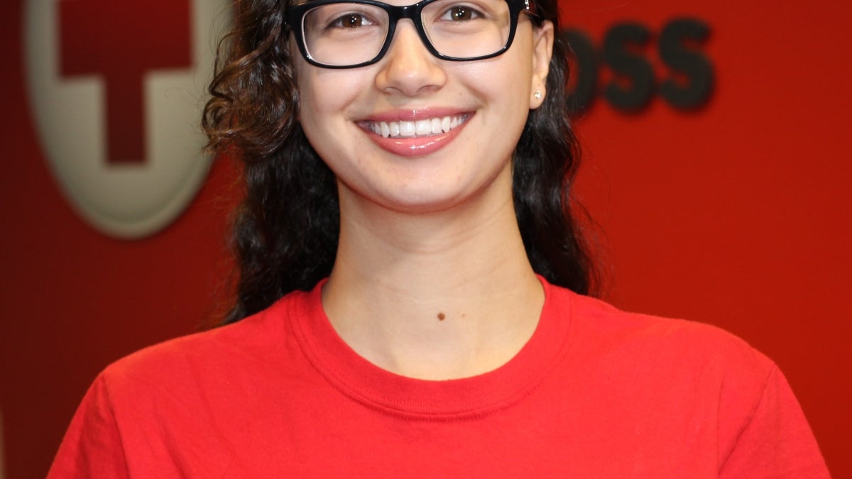 ASU student and Red Cross volunteer Sophia Fasani