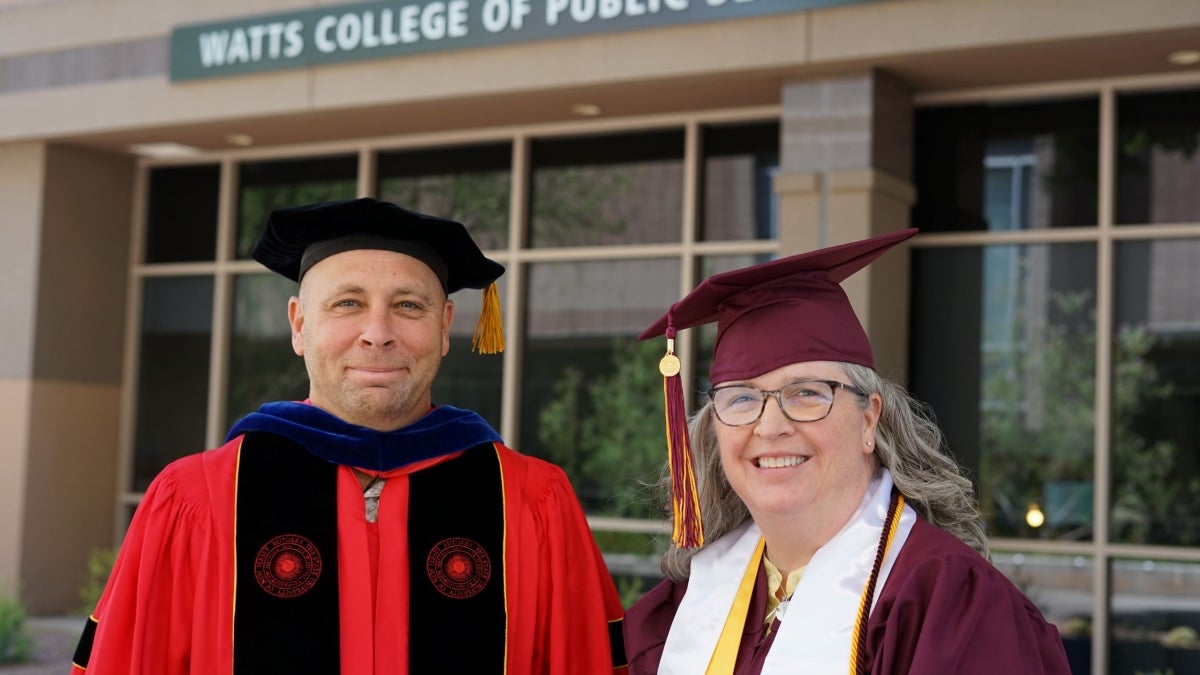 William Terrill, Gretchen Kane, Pottsville, Pennsylvania, May 2022, graduation, Watts College