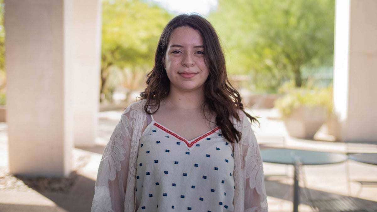 ASU student Valeria Gutierrez 