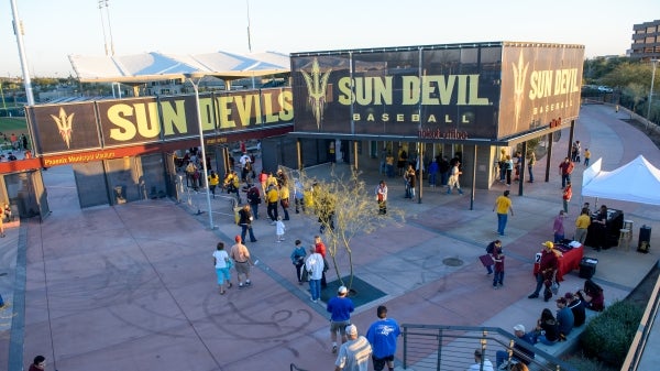 ASU Baseball Phoenix Municipal Stadium