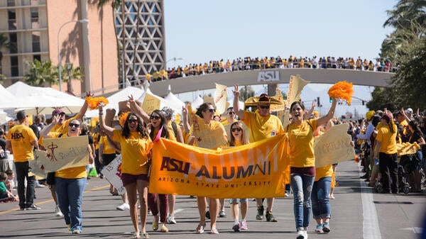 ASU Homecoming parade