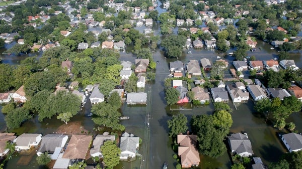 Flooding in Port Arthur, Texas