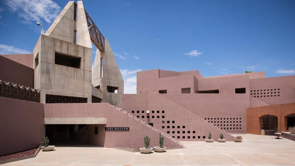 Exterior of the ASU Art Museum.