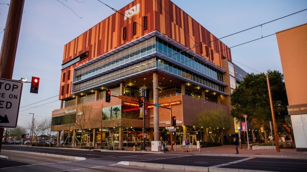 ASU Cronkite School building in downtown Phoenix