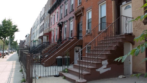 Photo of a lower income neighborhood in Brooklyn, NY