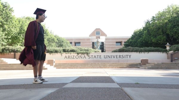 Zhexuan (Roy) Fan at West Valley campus