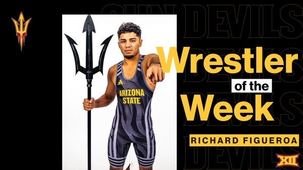 Sun Devil Wrestling's Richard Figueroa