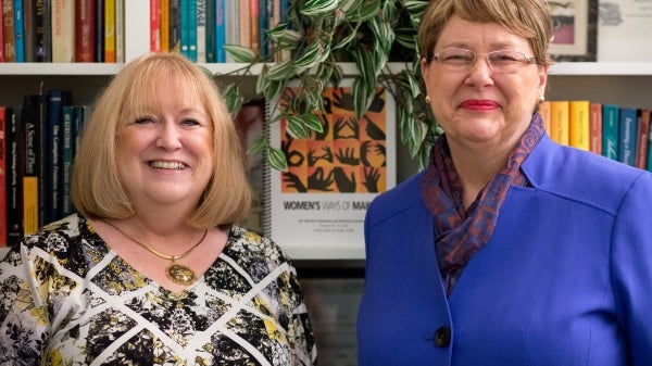 ASU professors Maureen Goggin and Shirley Rose