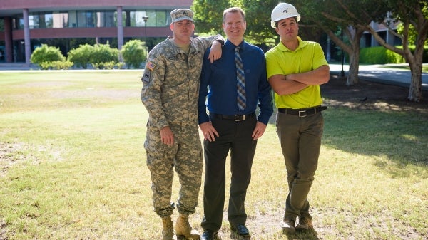 Caleb Ecklund, Brian Mattson and Zeb Toman