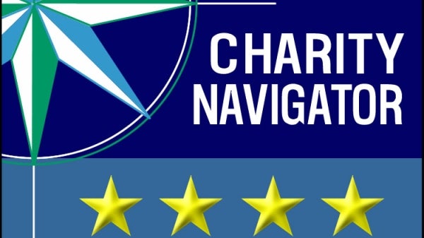 Charity Navigator 4-star rating