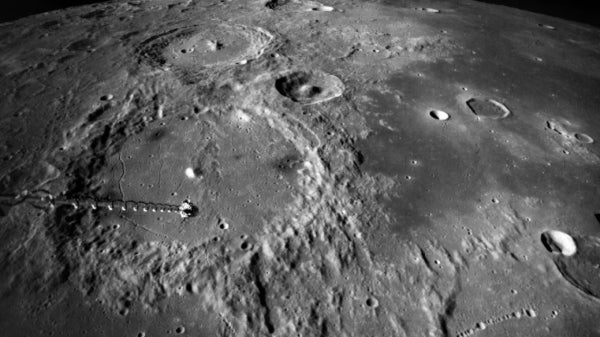 image of the moon's Alphonsus crater